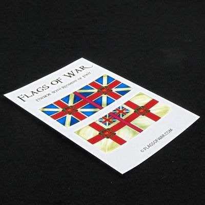 28mm, Flags of War, FIW: British 40th Regiment of Foot