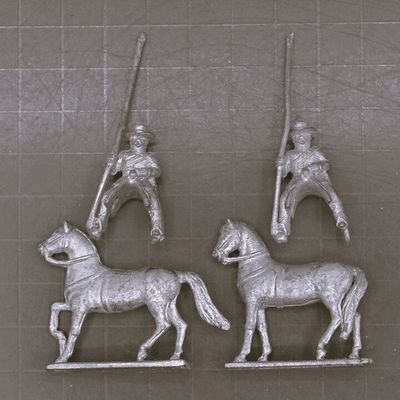 Minifigs, ACW: Cavalry Standard Bearers in Hats