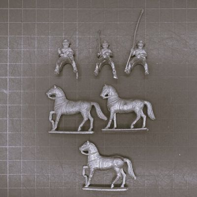 Minifigs, ACW: Cavalry Command in Hats