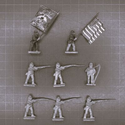 Minifigs, ACW: Union Infantry