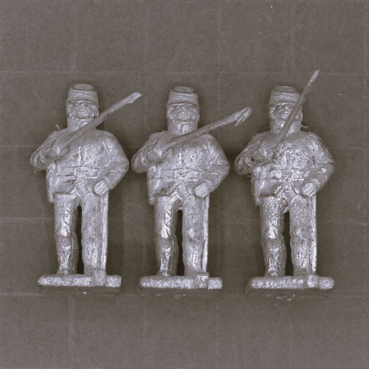 Minifigs, ACW: Infantry Officers in Kepis