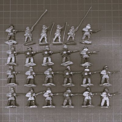 Minifigs, ACW: Irregular Confederate Infantry