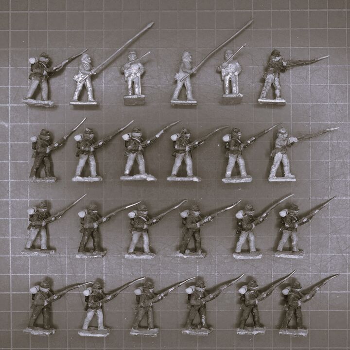 Minifigs, ACW: Union Infantry