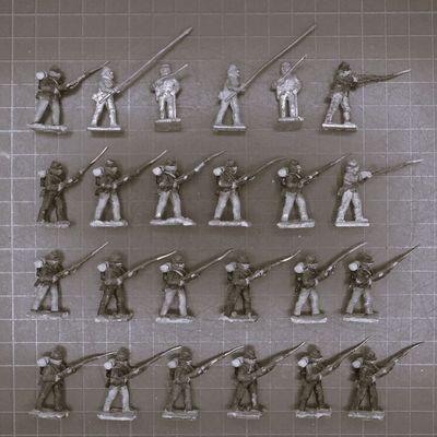Minifigs, ACW: Union Infantry