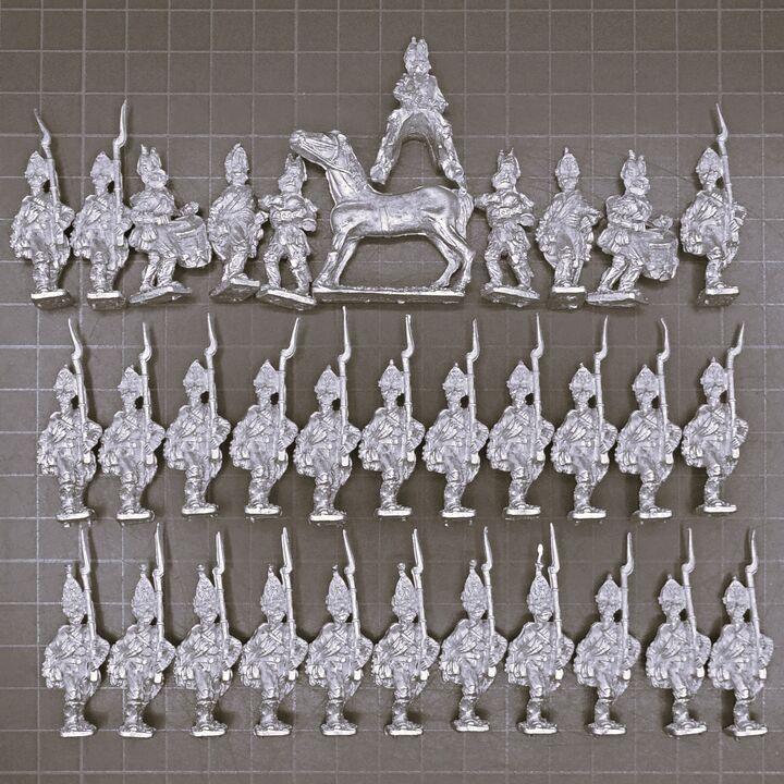 Elite Miniatures, Napoleonic: Early Russian Fusilier Unit