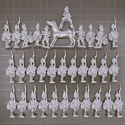 Elite Miniatures, Napoleonic: Early Russian Fusilier Unit