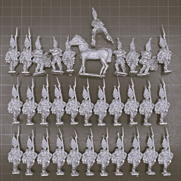 Elite Miniatures, Napoleonic: Early Russian Grenadier Unit