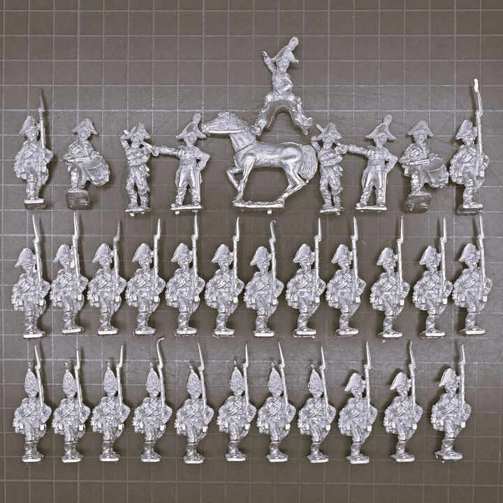 Elite Miniatures, Napoleonic: Early Russian Musketeer Unit