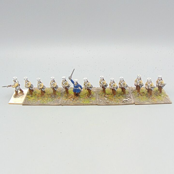 Grade D - Wargames Foundry - Indian Mutiny - British Infantry