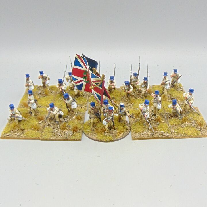 Grade C - Empress Miniatures - Indian Mutiny - Madras Fusilier Infantry