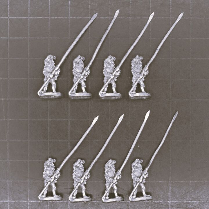 Museum Miniatures, Italian Wars: Landsknecht Pikemen