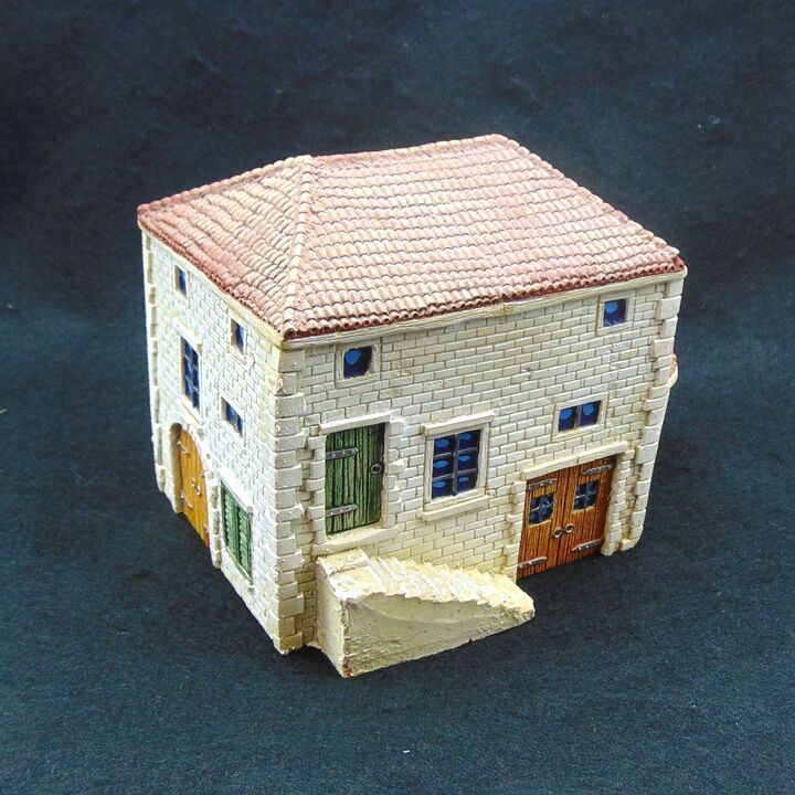 Grade B, Unidentified Manufacturer: Spanish or Italian Building