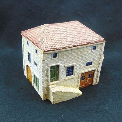Grade B, Unidentified Manufacturer: Spanish or Italian Building