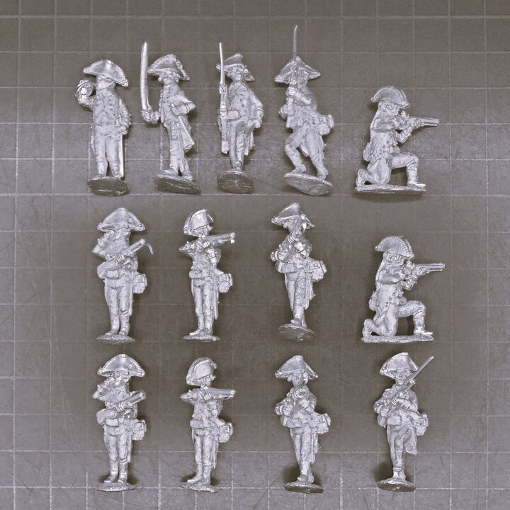 Eureka Miniatures, Napoleonic Revolutionary Wars: Russian Jagers, Skirmishing
