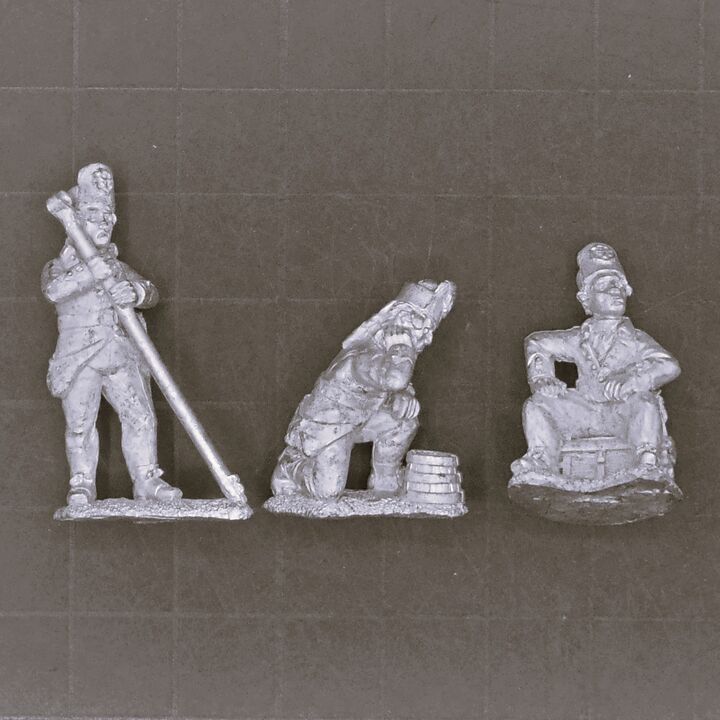 Eureka Miniatures, Napoleonic Revolutionary Wars: Hungarian Artillery Handlanger in Infantry Uniforms