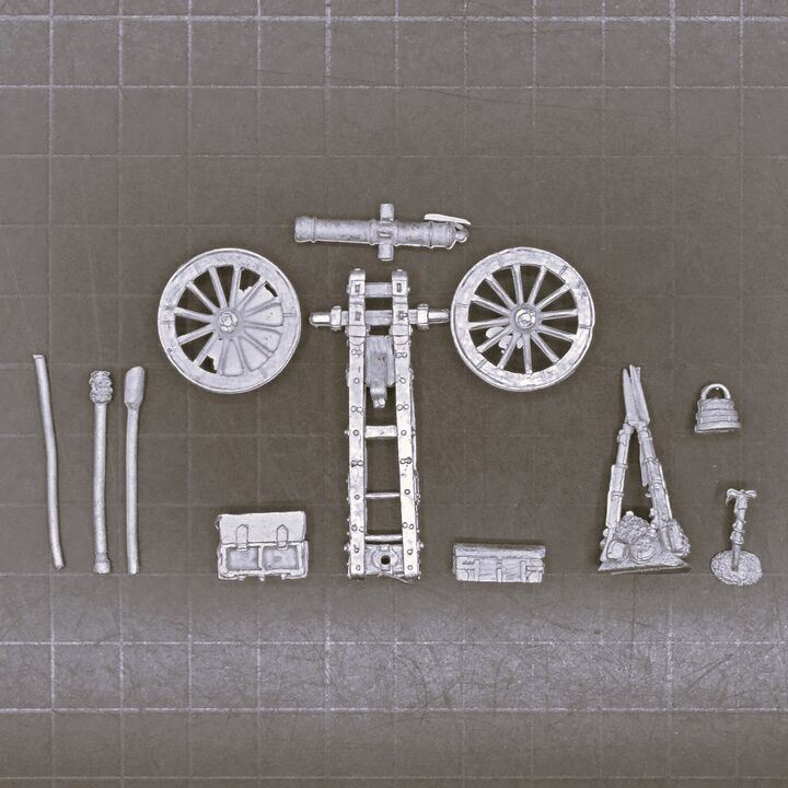 Eureka Miniatures, Napoleonic Revolutionary Wars: Austrian 6lb Field Gun