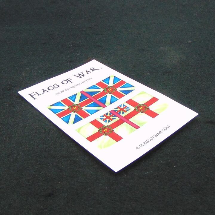 28mm, Flags of War, FIW: British 51st Regiment of Foot