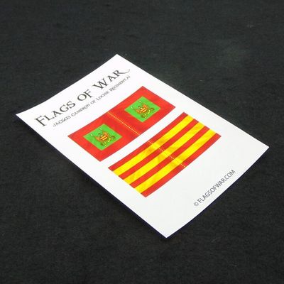 28mm, Flags of War, Jacobite Rebellions:  Cameron of Lochie Regiment