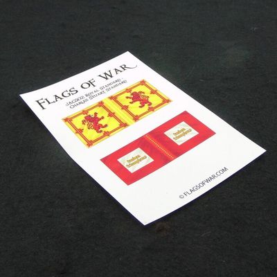 28mm, Flags of War, Jacobite Rebellions: Royal Standard of Charles Stuart