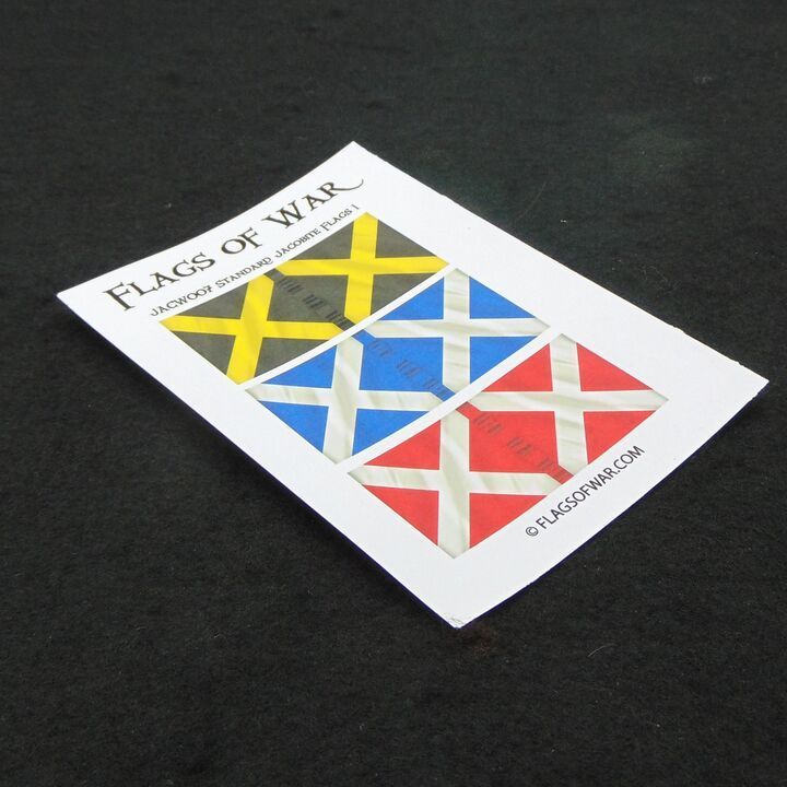 28mm, Flags of War, Jacobite Rebellions: Jacobite Standards