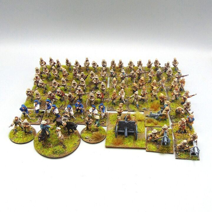 Grade C - Brigade Games Miniatures - WW1 East Africa - German Starter Army