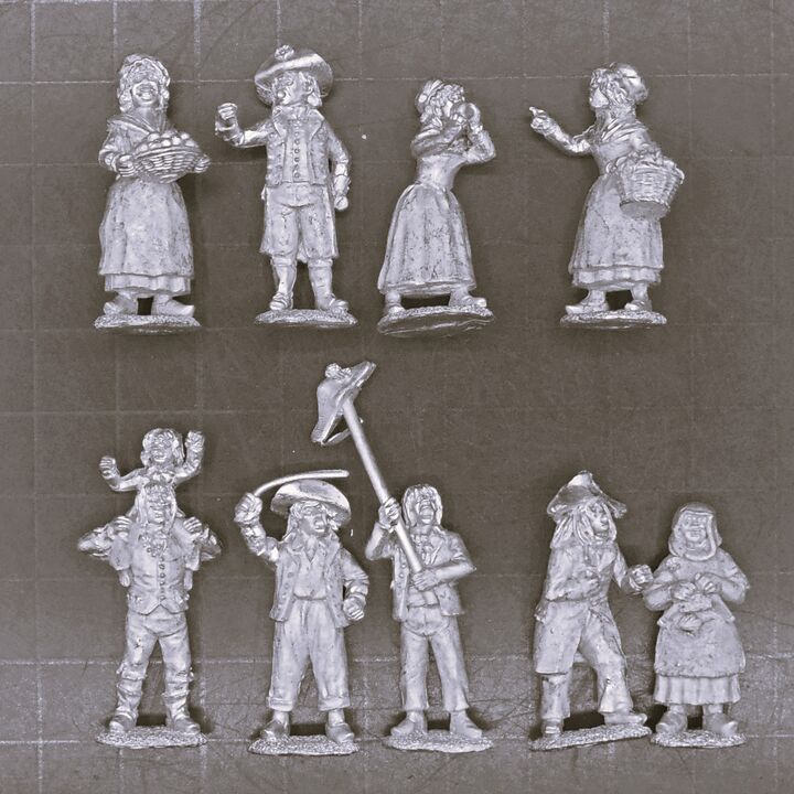 Eureka Miniatures, Napoleonic Revolutionary Wars: French Civilian Mob