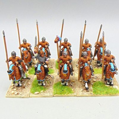 Grade C - Wargames Foundry - Late Roman - Cataphract Cavalry