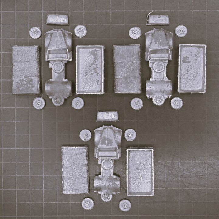 Unidentified Manufacturer, WW2 - Soviet Gaz Trucks