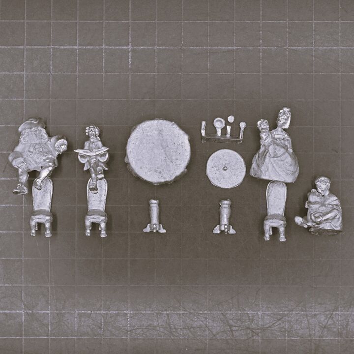 Eureka Miniatures, C18th: Civilian Vignette - A String Quartet