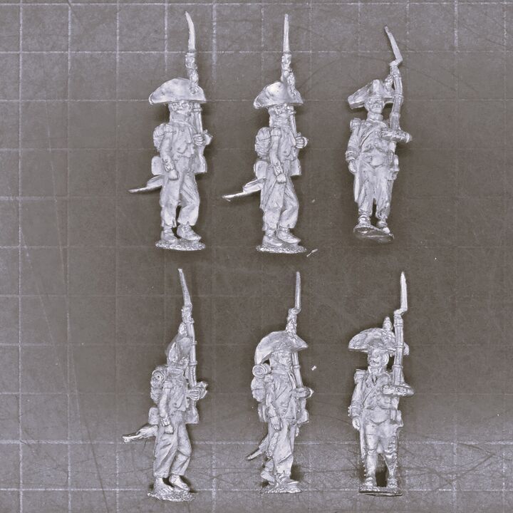 Eureka Miniatures, Napoleonic Revolutionary Wars: French Grenadiers in Bicornes & Ragged Uniforms