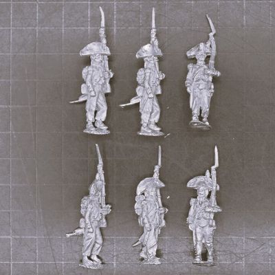 Eureka Miniatures, Napoleonic Revolutionary Wars: French Grenadiers in Bicornes & Ragged Uniforms