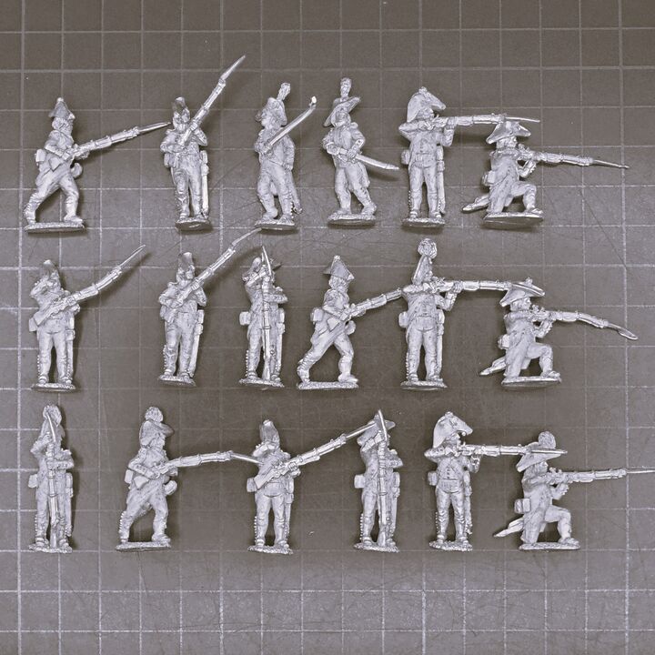 Eureka Miniatures, Napoleonic Revolutionary Wars: French Light Infantry, Skirmishing