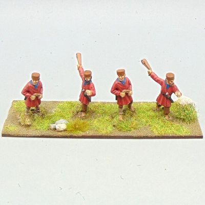 Grade D - Wargames Foundry - Dark Ages - Romano British Slingers