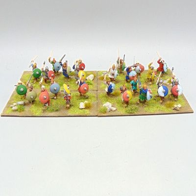 Grade D - Wargames Foundry - Dark Ages - Frank or Saxon Infantry