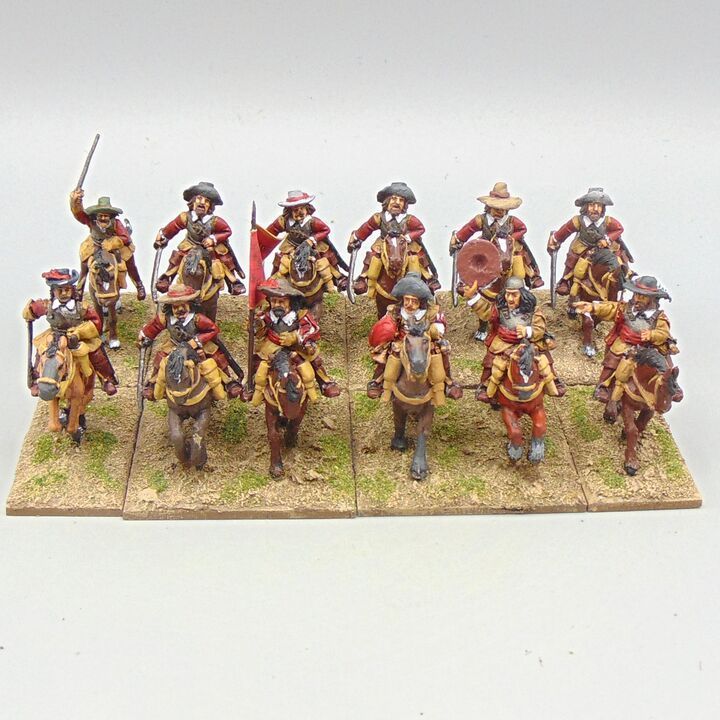 Grade C - Wargames Foundry - ECW - Royalist Cavalry