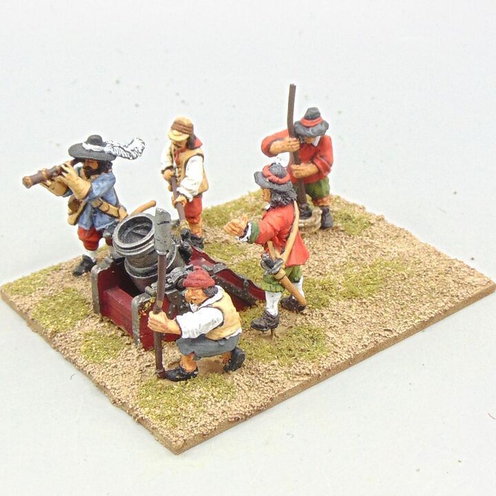 Grade C - Warlord Games - ECW -  Mortar & Crew