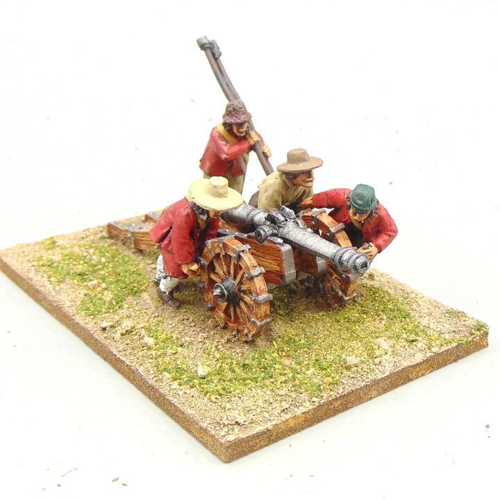 Grade D - Perry Miniatures - ECW -  Minion Field Gun & Crew
