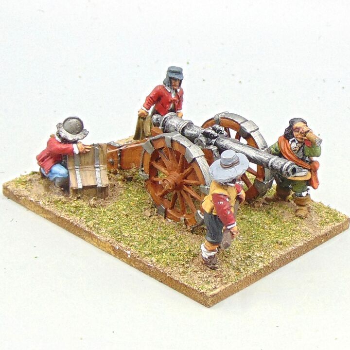 Grade C - Wargames Foundry - ECW -  Culverin Field Gun & Crew