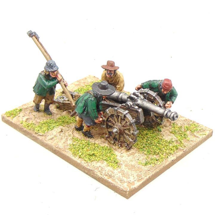 Grade D - Perry Miniatures - ECW -  Minion Field Gun & Crew