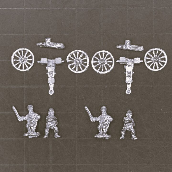 Pendraken Miniatures, Anglo Zulu War: British Gatling Gun Teams