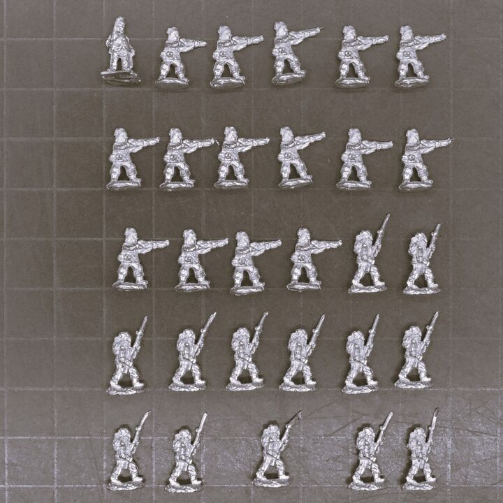 Pendraken Miniatures, Mahdist War: Egyptian Infantry