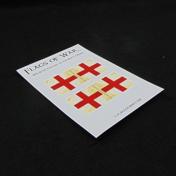 28mm, Flags of War, Williamite Wars: English St Georges Cross