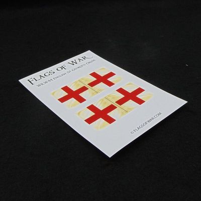 28mm, Flags of War, Williamite Wars: English St Georges Cross