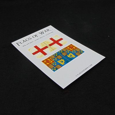 28mm, Flags of War, Williamite Wars: King James Royal Standard