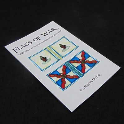 28mm, Flags of War, WSS: Bavarian Haxthausen (Mercy 1704) Regiment