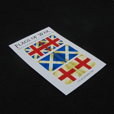 28mm, Flags of War, WSS: British  Union Flag, Saltire & St Georges Cross