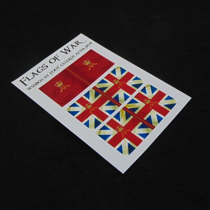 28mm, Flags of War, WSS: British 1st Foot Guards After 1707