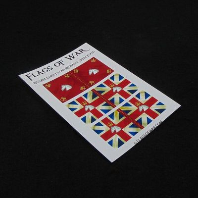 28mm, Flags of War, WSS: British Lord Lucas Regiment (34th Foot)