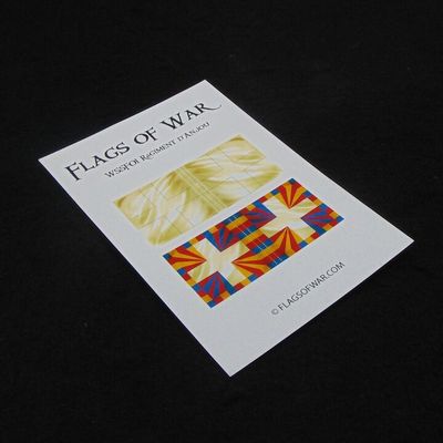 28mm, Flags of War, WSS: French Regiment D'Anjou