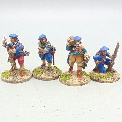 Grade C - Bloody Miniatures - ECW -  Scots ' The Lowland Shotte'